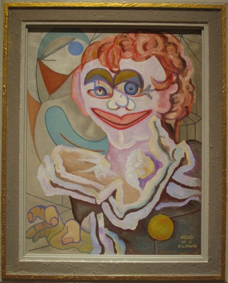 Head of a Clown by Edwin G Lucas