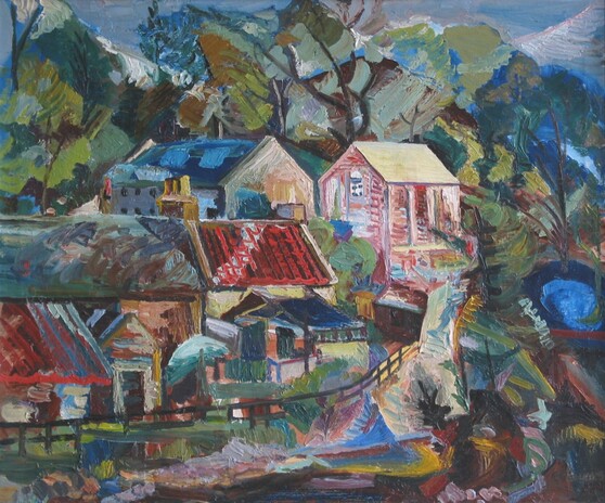 Redhall Mill by Edwin G Lucas