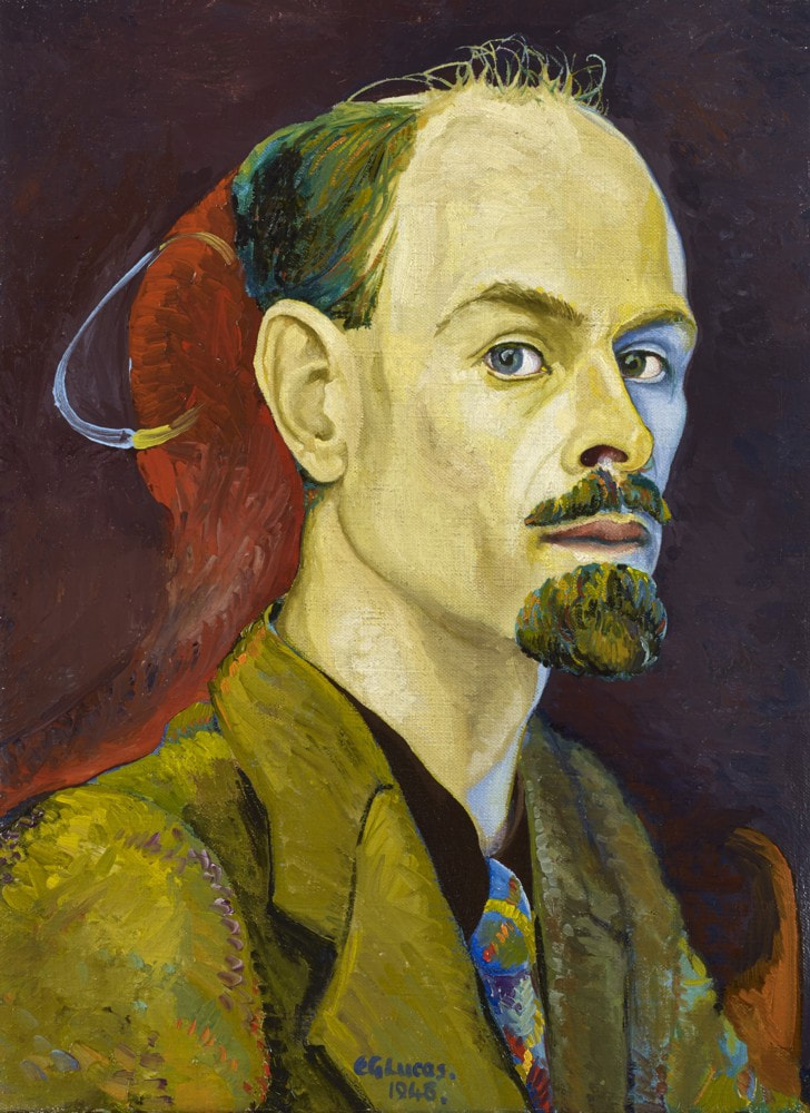 Self Portrait, 1948 by Edwin G Lucas