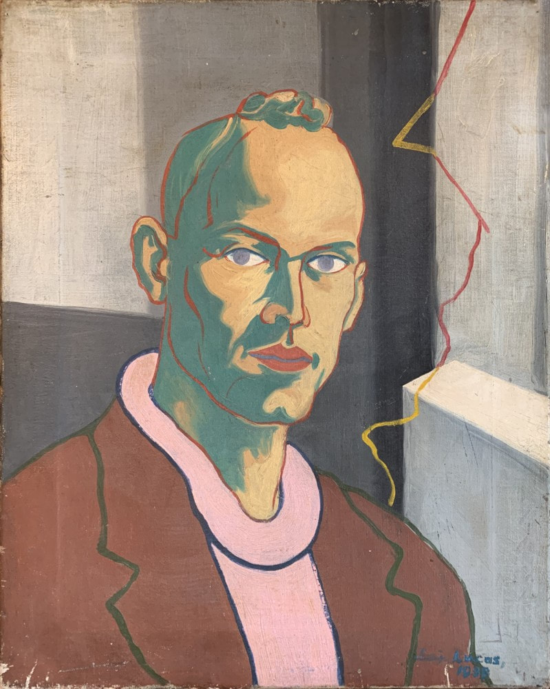 Self Portrait, 1939 by Edwin G Lucas