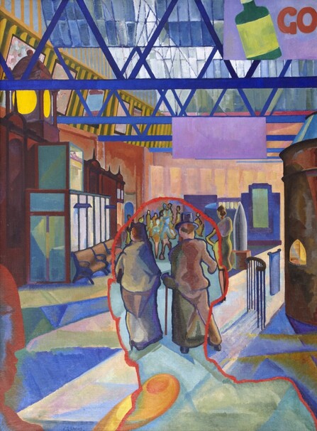 Caley Station, Edinburgh by Edwin G Lucas