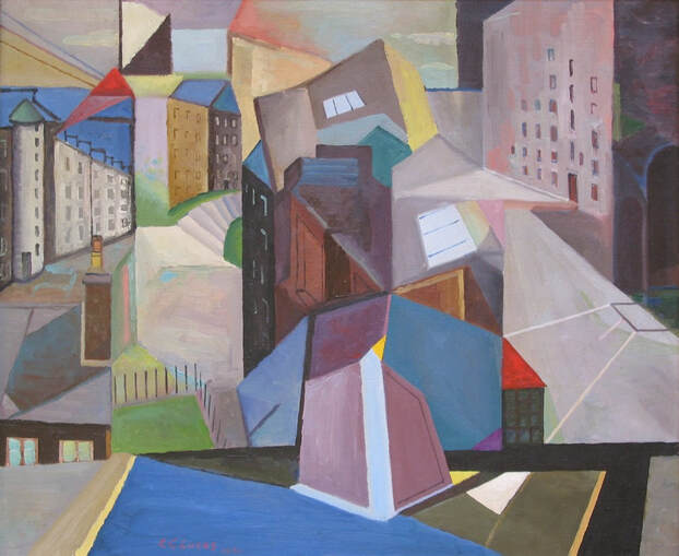 Roofscape by Edwin G Lucas