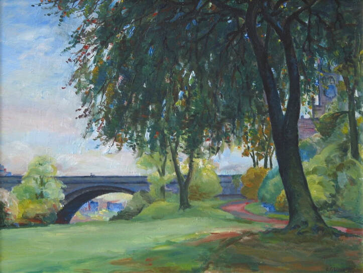 Dean Bridge, Edinburgh by Edwin G Lucas
