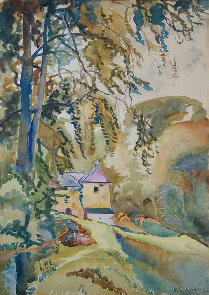Flour Mill, Juniper Green by Edwin G Lucas