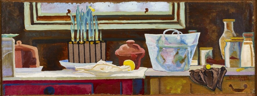 Still Life with Bulbs by Edwin G Lucas